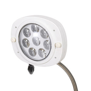 Лампа для осмотра Jianshifu JSF-JC05 с 8 светодиодами, регулируемая яркость, 80000 люкс, цветовая температура 5000K, напольная, для амбулаторий - Product Image 3