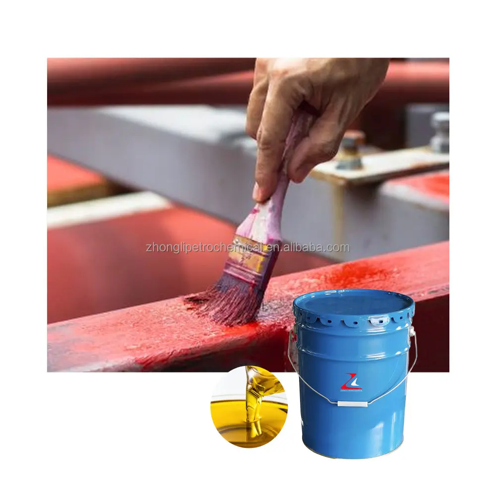 Boa Qualidade Matéria-prima Resina Alquídea para Revestimento Anti Rust Paint Steel Structure Based Paint Alquídea Red Industrial Paint