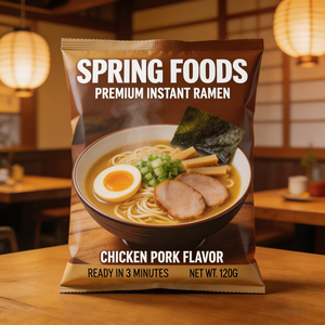 Ramen sain instantané au <span class=keywords><strong>blé</strong></span> dur, faible en <span class=keywords><strong>calories</strong></span>, en vrac, pour un repas quotidien pratique et essentiel - Product Image 5