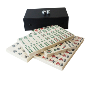 Set Professionale Personalizzato di Tessere Mahjong Cinesi da 30mm, 144 Pezzi, Basso MOQ, in Melamina Avorio con Scatola in PVC per Casinò e <span class=keywords><strong>Gioco</strong></span> <span class=keywords><strong>d</strong></span>'<span class=keywords><strong>Azzardo</strong></span> - Product Image 6