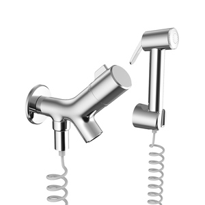 Venta caliente de plástico ABS de mano baño pañal ducha inodoro bidé rociador para cuarto de baño y aseo - Product Image 5