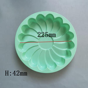 Molde de silicona para hornear pasteles, utensilios de silicona para repostería, molde antiadherente de silicona con forma de girasol para pasteles - Product Image 3