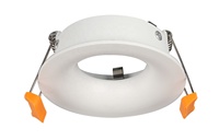 Encastré Gu10 Round Led Downlight Fixation Housing Cover Anti Glare Fixe Angle Spot Light Frame Cut Out 75mm RF8
