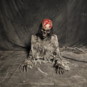 Decoración Animada de Personaje de Película de Terror para Halloween: Atrezzo y Modelo Animatrónico para Diseños de Casas Encantadas y de Fantasmas, Ideal para <span class=keywords><strong>Escape</strong></span> Rooms - Product Image 5