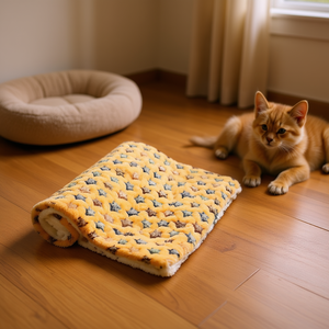 Coperta per animali domestici Yommy 60x80cm in morbido pile per cani e gatti - Product Image 3