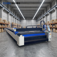 Máquina de Corte Láser de Fibra CNC de Riel Terrestre de Alta Potencia para Uso Industrial Pesado, Equipo de Procesamiento de Chapa Metálica Directo de Fábrica