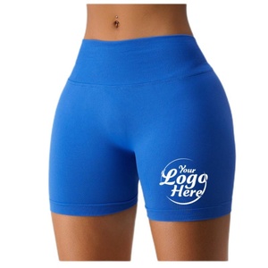 Customized V Waist Peach <b>Shaped</b> Butt Lifting Seamless Breathable Quick Dry Yoga <b>Leggings</b> Crossover Waist Sports Shorts - Product Image 6