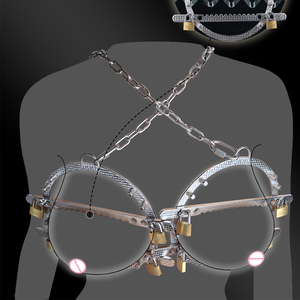 Pince à poitrine en métal en forme de dents en acier inoxydable, jouet sexuel BDSM pour femmes de 18 ans et plus, 1 pièce - Product Image 4