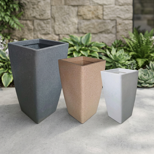 Maceta Moderna de Plástico de Alta Calidad, con Sistema de Autorriego, Duradera, Ecológica y Ligera - Product Image 3