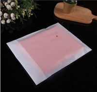 Sacs en polyéthylène transparents autocollants personnalisés avec logo d'usine, sacs en plastique pour vêtements, emballage de vêtements avec avertissement de suffocation