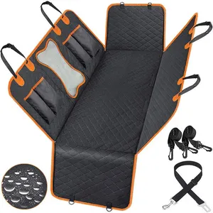 Tappetino Protettivo Impermeabile Retrattile per Sedile <span class=keywords><strong>Auto</strong></span> per Cani, Amaca Antiscivolo per Animali Domestici, Coprisedile Posteriore <span class=keywords><strong>Auto</strong></span> per Cani e Gatti, per Viaggi - Product Image 4