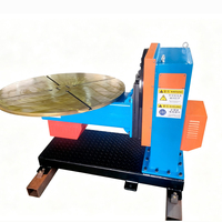 Machine de déplacement pour robot de soudage en L à double axe, capacité 500 kg, avec double support rotatif, pour usine