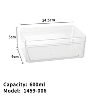 Vente en gros d'usine, boîte à dessert transparente en PS multi-tailles, boîte à gâteau, boîte à biscuits pour la décoration de desserts, emballage de gâteaux