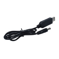 USB power boost line DC 5V to DC 5V 9V 12V Step UP Module USB Converter Adapter Cable 2.1x5.5mm Male Connector Converter