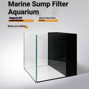 Acuario de Cristal de Alta Definición con Construcción Robusta y Vista Minimalista sin Marco - Product Image 1
