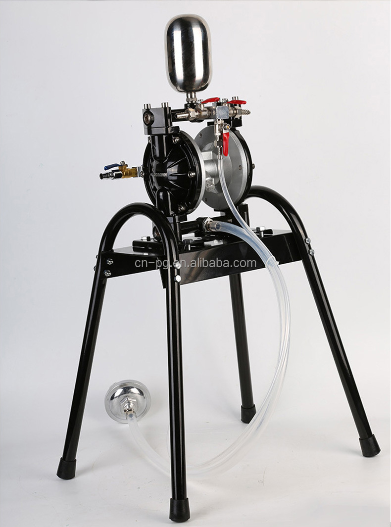 气动自动喷漆机a-20重型空气操作双隔膜泵用于油漆压力罐和喷枪