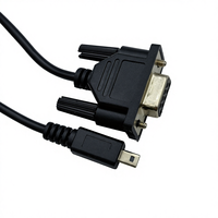 Cable USB a DB9 de 8 Pines Ultra Mini de 25 Pies, Cable Convertidor Serial RS232 con Revestimiento de PVC y Conductor de Cobre Libre de Oxígeno