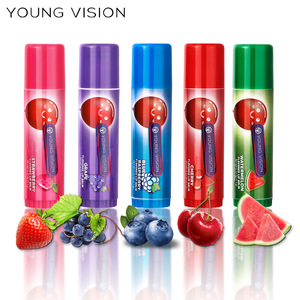 Nouveau design 5 saveurs de fruits Anti Peeling rouge à lèvres filles léger hydratant Anti sec fissuration baume à lèvres en stock - Product Image 1