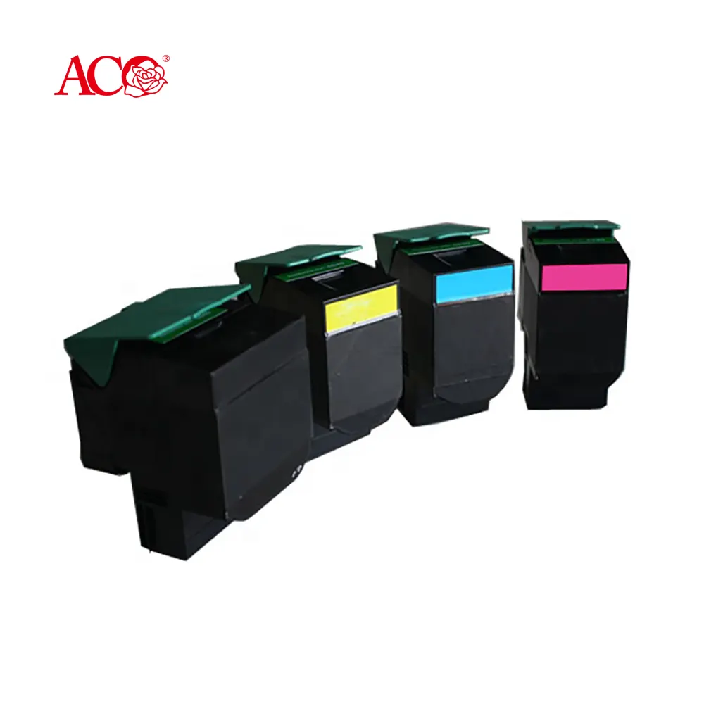 Aco Leverancier Groothandel Compatibel Voor Lexmark C540 C543 C544 C546 X543 X544 X546 Bk C M Y Kleur Toner Cartridge