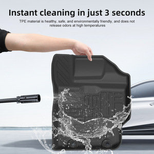 แผ่นรองพื้นรถยนต์ 3 มิติ TPE กันน้ำ กันลื่น สำหรับ Toyota <span class=keywords><strong>YARIS</strong></span> <span class=keywords><strong>ATIV</strong></span>/VIOS 2025 พวงมาลัยขวา HEV ขายดี - Product Image 2