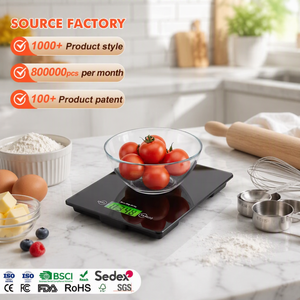 Bilancia Elettronica da Cucina di Alta Precisione, Grigia, 5000G Max D1G, 3 in 1, con Ampio Display LCD - Product Image 1