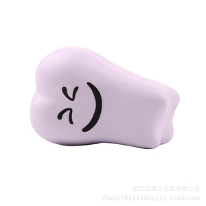 Pu Foam Tooth Fidget Toy High <b>Rebound</b> Stress Reliever Cartoon Shape For Kids 8 13 Years Unisex - Product Image 1
