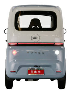 Aonew-motocicleta de 4 <span class=keywords><strong>ruedas</strong></span> completamente cerrada, Mini coche eléctrico de carga, cierre frontal, <span class=keywords><strong>3</strong></span> puntos traseros, 2 puntos, cinturón de seguridad Eec - Product Image 2