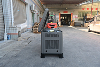 Générateur au gaz naturel 10-15KW à 2 cylindres, faible bruit, ATS intégré, double enveloppe, AVR pour usage en entrepôt