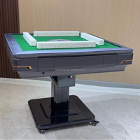 Table de Mahjong chinoise automatique sans poussée pour la maison, double usage