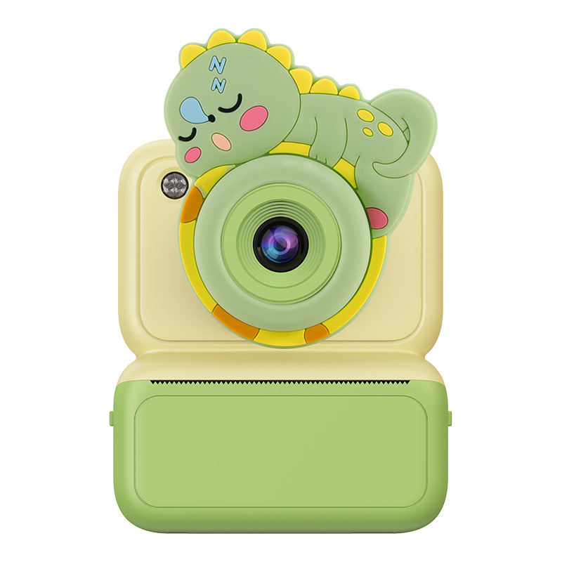 Y350 green dinosaur-color printing-4 rolls paper