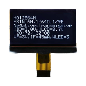 <span class=keywords><strong>TN</strong></span> Gray Film COG Écran LCD VA à ultra-haut contraste Grand angle de vision avec fond noir <span class=keywords><strong>et</strong></span> texte blanc - Product Image 2