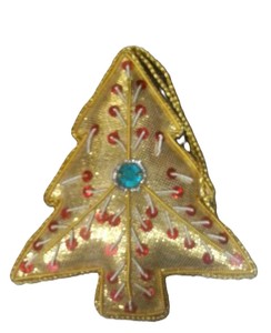Adorno navideño de terciopelo hecho a mano en India, decoración festiva premium para el hogar, fabricante y proveedor de adornos. - Product Image 5