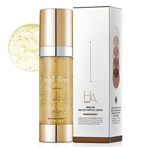 Private Label Hot Products High Review Facial Cosmetics 24k Gold Blue Copper Peptide Serum