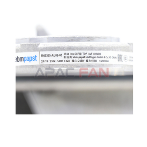 พัดลมอุตสาหกรรม R4E355-AL02-05 ขนาด 355 มม. 230VAC 1450RPM 3000CFM 580W แบบใบพัดแรงเหวี่ยงภายนอก สำหรับระบบลมในกระบวนการผลิต - Product Image 4