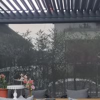 Pergola de terrasse rétractable en aluminium Prima pour l'extérieur, ombrage de patio, garage électrique, jardin, restaurant, pergola de balcon ouvrante et fermante