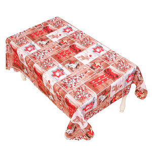 New Christmas <b>tablecloths</b>, home decorations, polyester <b>tablecloths</b>, table runners, placemats, restaurant decorating supplies - Product Image 5