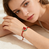 Bracelet Bohème en Forme de Fruit avec Perles de Rocaille Faites à la Main pour Anniversaires ou Cadeaux Femme/Homme