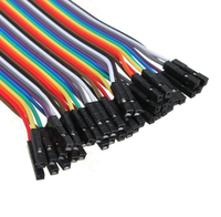 Câbles de raccordement Dupont FYX 40 broches, mâle-mâle, femelle-femelle, mâle-femelle, pour breadboard, 10CM, 20CM, 30CM, 40CM
