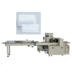 Automatic Pillow Type Soap Flow Wrapping Packing Machine Small Cookies Flow Wrapping Packing Machine Candy Packaging Machine