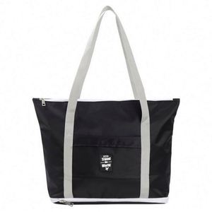 Bolsa de Viaje Plegable de Doble Capa, Ligera, de Oxford, para Guardar Ropa, con Logotipo Personalizado, Venta al Por Mayor - Product Image 1