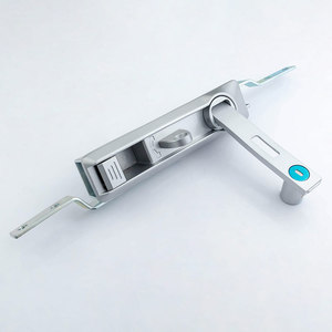 Serrure à poussoir en alliage de zinc MS819 pour panneau d'armoire avec tirant – Catégorie de produit : Cylindres de serrure - Product Image 6