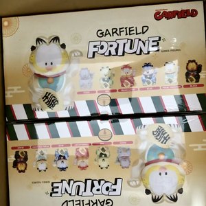 ZCWO <span class=keywords><strong>Garfield</strong></span> Maneki-Neko Art Blind Box Set Completo Figura Coleccionable de Diseñador Auténtica de PVC y Peluche Nuevo Stock Venta al por Mayor - Product Image 1