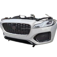 Conjunto de Parachoques Delantero con Ventilador de Refrigeración, Rejilla de Parachoques Original y Kit de Carrocería Blanco para Modelos Jaguar XF/XFL, 2021-2025.