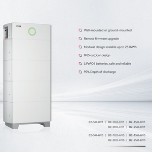 <span class=keywords><strong>SAJ</strong></span> B2 <span class=keywords><strong>5kW</strong></span> à 25kWh Batterie Haute Tension IP65 Extérieur 95% Profondeur de Décharge AU Standard CAN Communication Stockage d'Énergie Domestique - Product Image 5