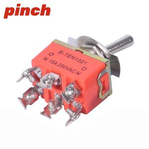 Interruptor de palanca tipo pinza 1021 1121 15A 250VAC SPST Encendido/Apagado con terminal de tornillo de plástico - Product Image 2