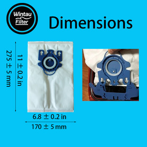Sacs à poussière électriques non tissés, sacs de remplacement pour <span class=keywords><strong>aspirateur</strong></span> Hyclean <span class=keywords><strong>C1</strong></span> C3 Gnc1S8000-S8999S5000-S5999 Classic <span class=keywords><strong>C1</strong></span>.52101-52180 - Product Image 2