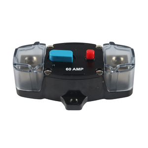 Disjoncteur à réinitialisation automatique, conception compacte et étanche, pour la modification du système audio de bateau ou de camping-car, montage en surface - Product Image 2