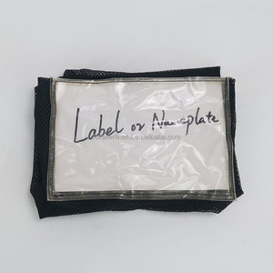 ถุงตาข่ายโพลีเอสเตอร์แข็งแรงเป็นมิตรกับสิ่งแวดล้อมพร้อมซิปและกรอบป้ายสำหรับจัดเก็บซักรีดยิม - Product Image 6