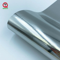 Película adhesiva de vinilo autoadhesiva metálica, papel de vinilo troquelado, Rollo colorido, Vinilo Adhesivo Metalizado para plotter de corte