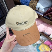 Gorra de Béisbol Vintage con Bloques de Color para Mujer, Estilo Streetwear, Gorra Trucker con Contraste de Color, Nueva Llegada 2026